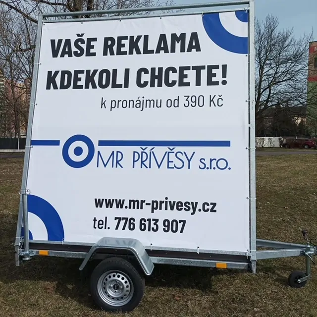 Reklamní přívěs