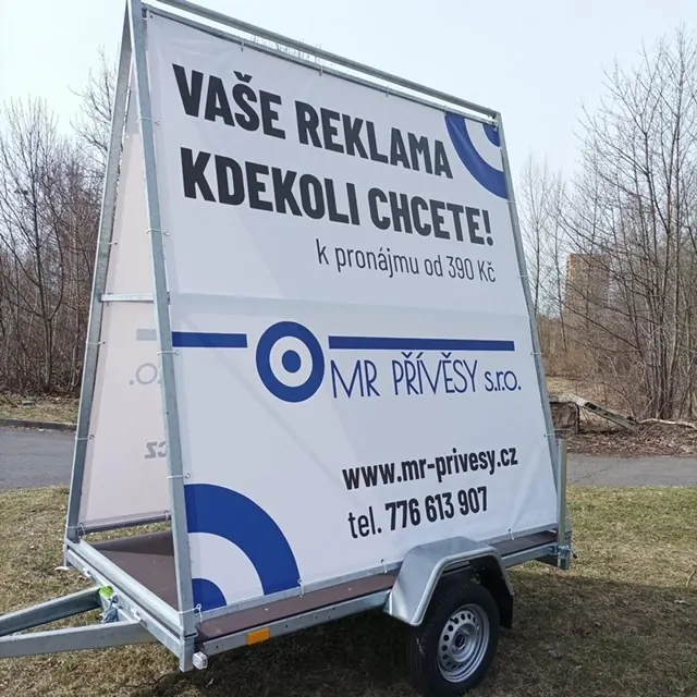 Reklamní přívěs