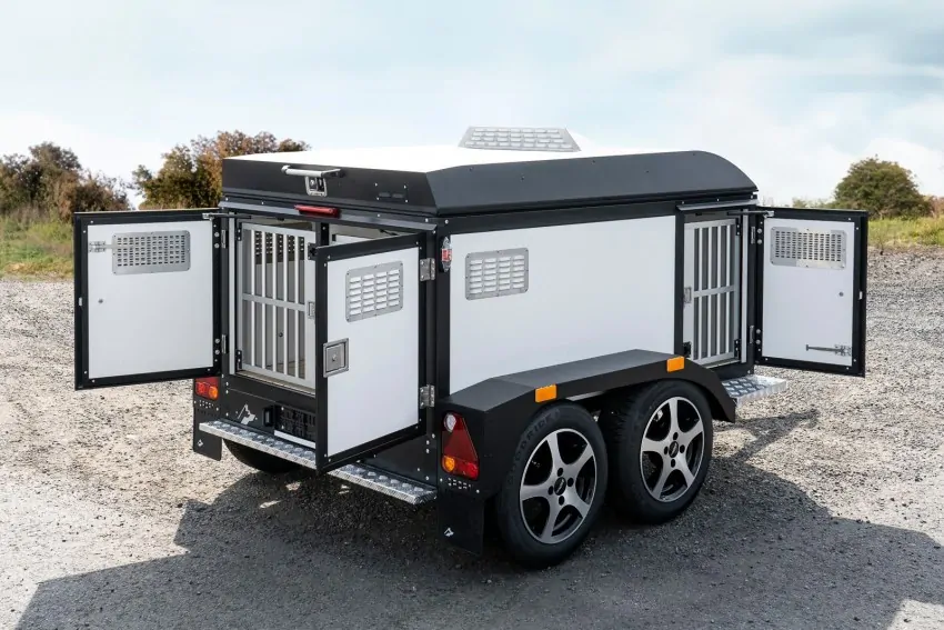 Přívěs Dog4Go  Sport Tandem pro tři psy