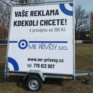 Reklamní přívěs 